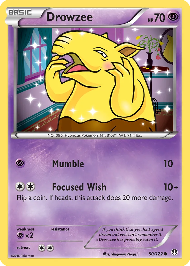 Drowzee — XY - BREAKpoint — Pokémon