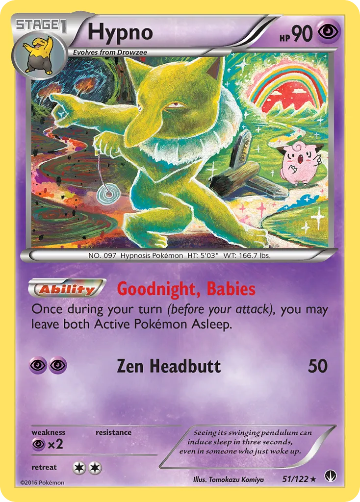Hypno — XY - BREAKpoint — Pokémon