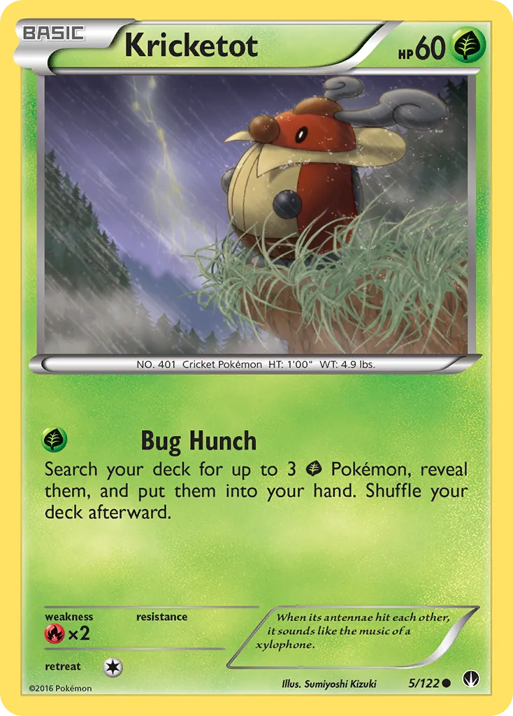 Kricketot — XY - BREAKpoint — Pokémon