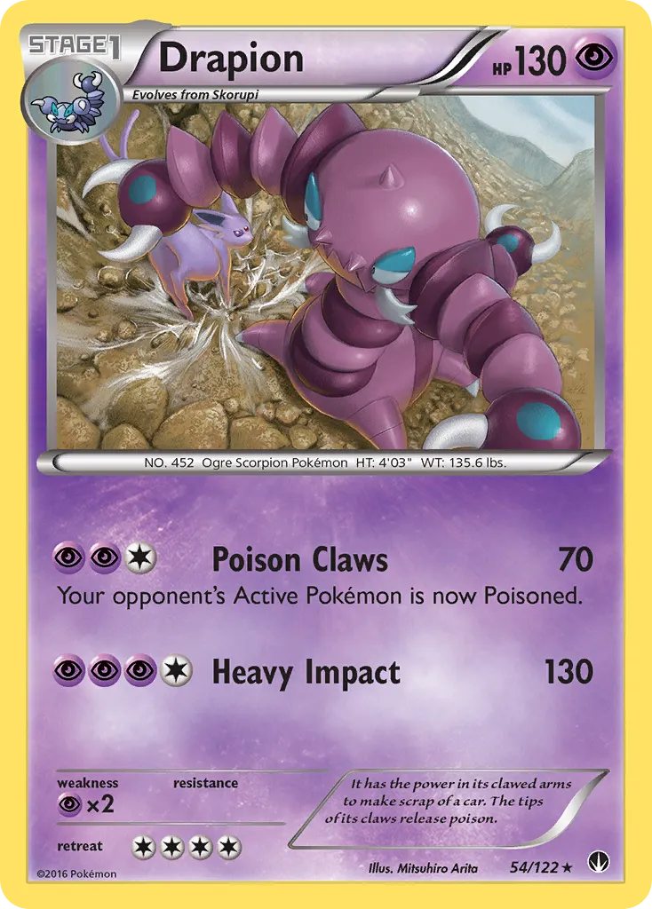 Drapion — XY - BREAKpoint — Pokemon
