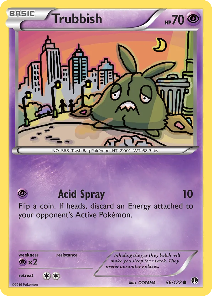 Trubbish — XY - BREAKpoint — Pokemon