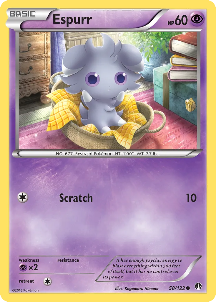 Espurr — XY - BREAKpoint — Pokémon