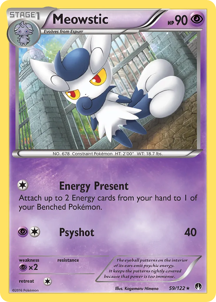 Meowstic — XY - BREAKpoint — Pokémon