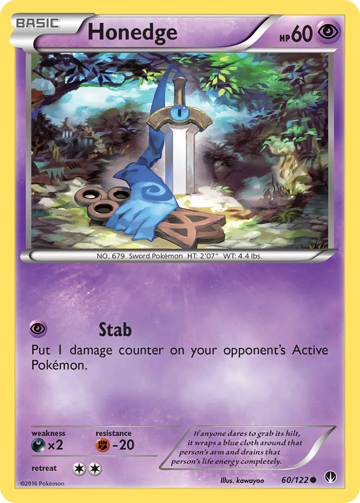 Honedge — XY - BREAKpoint — Pokémon