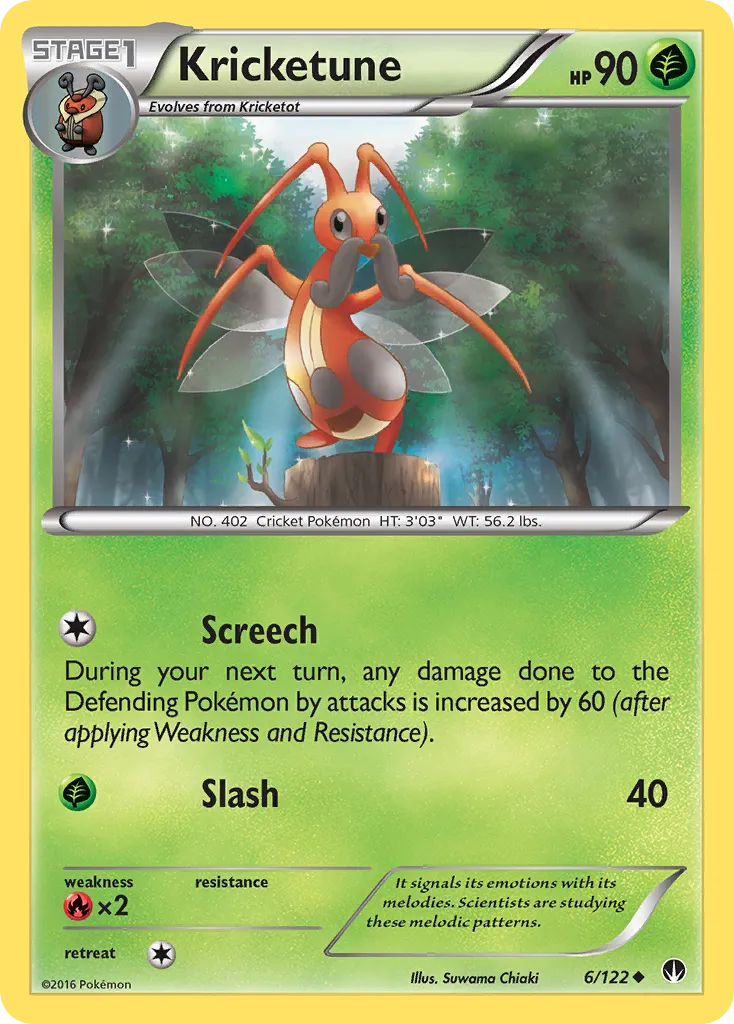 Kricketune — XY - BREAKpoint — Pokémon