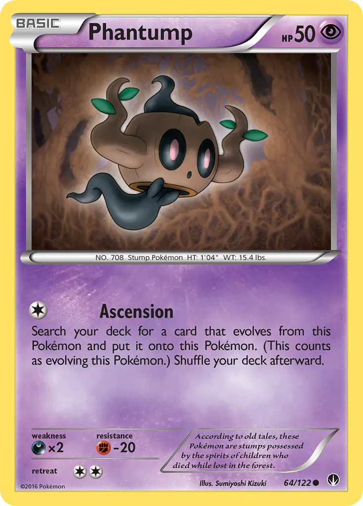 Phantump — XY - BREAKpoint — Pokémon