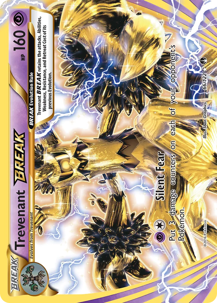 Trevenant BREAK — XY - BREAKpoint — Pokemon