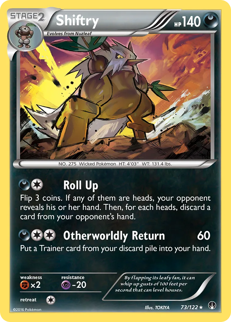 Shiftry — XY - BREAKpoint — Pokemon
