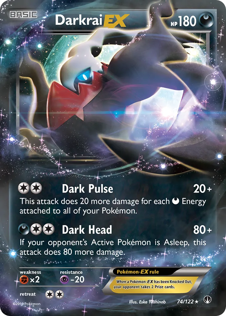 Darkrai EX — XY - BREAKpoint — Pokemon