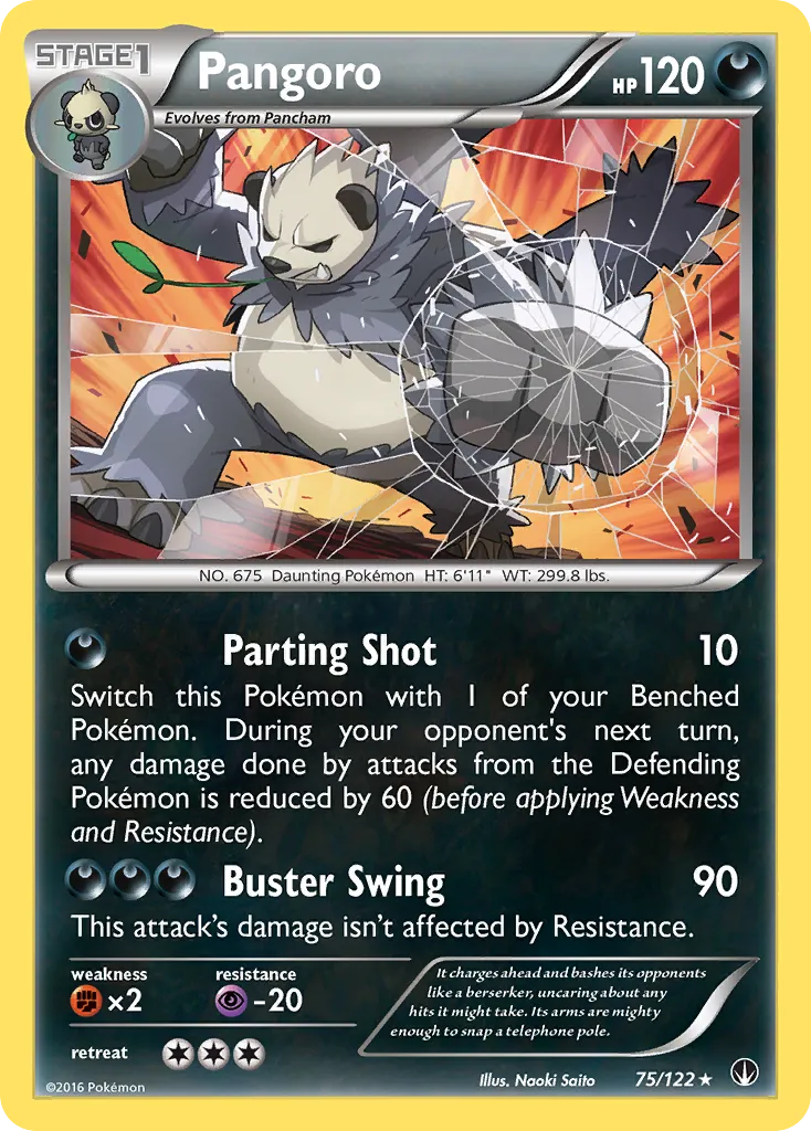 Pangoro — XY - BREAKpoint — Pokemon