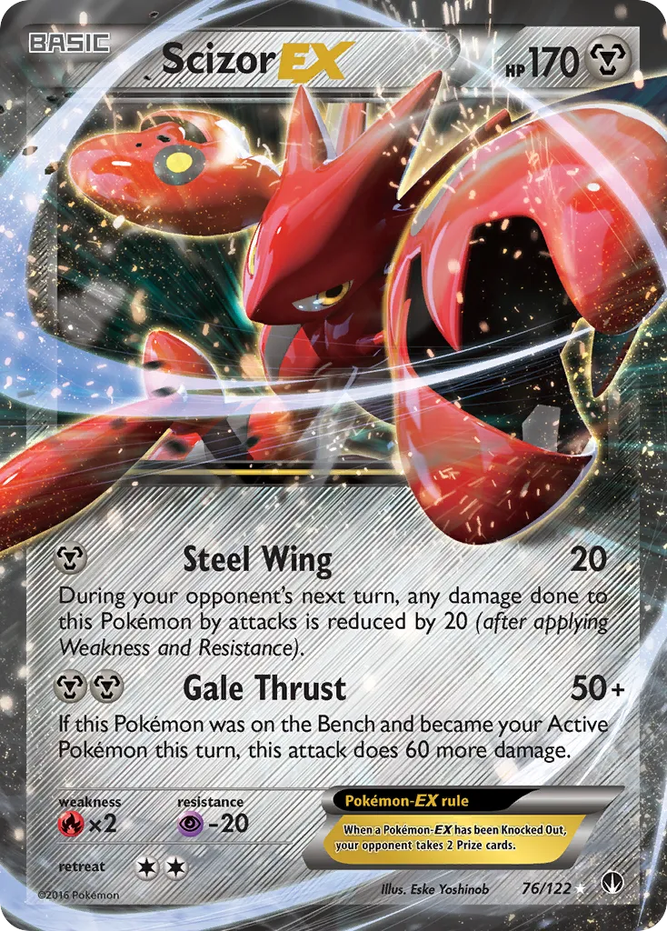 Scizor EX — XY - BREAKpoint — Pokemon