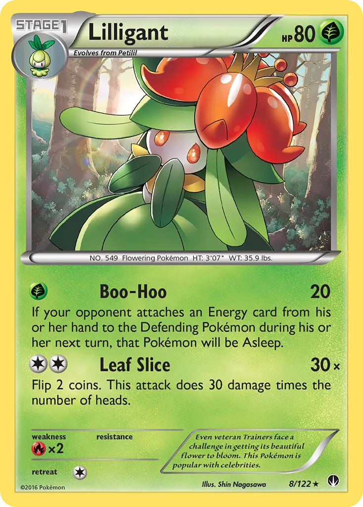 Lilligant — XY - BREAKpoint — Pokemon