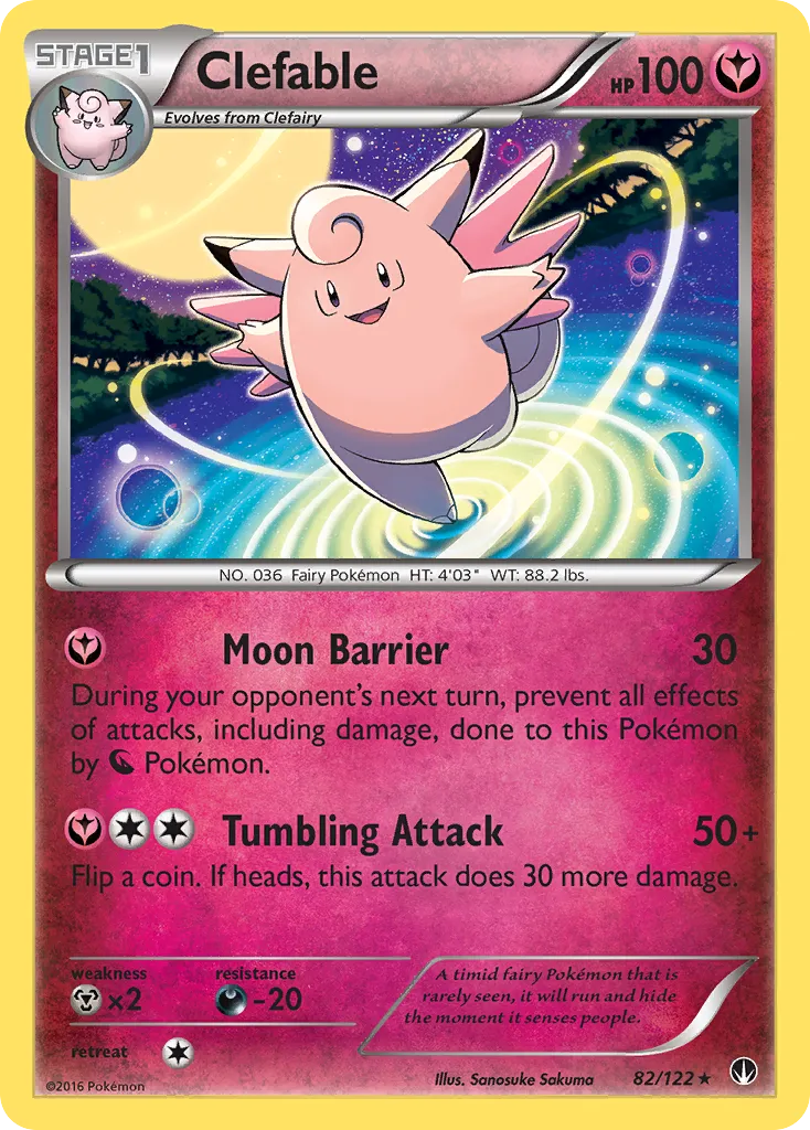 Clefable — XY - BREAKpoint — Pokemon