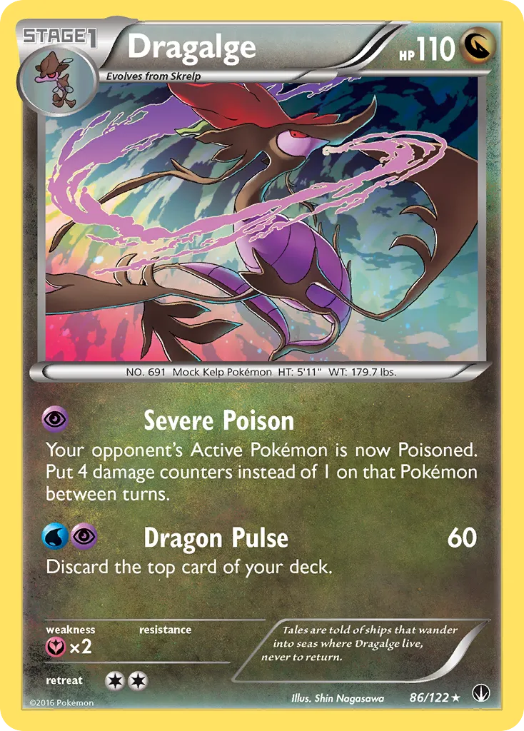 Dragalge — XY - BREAKpoint — Pokemon
