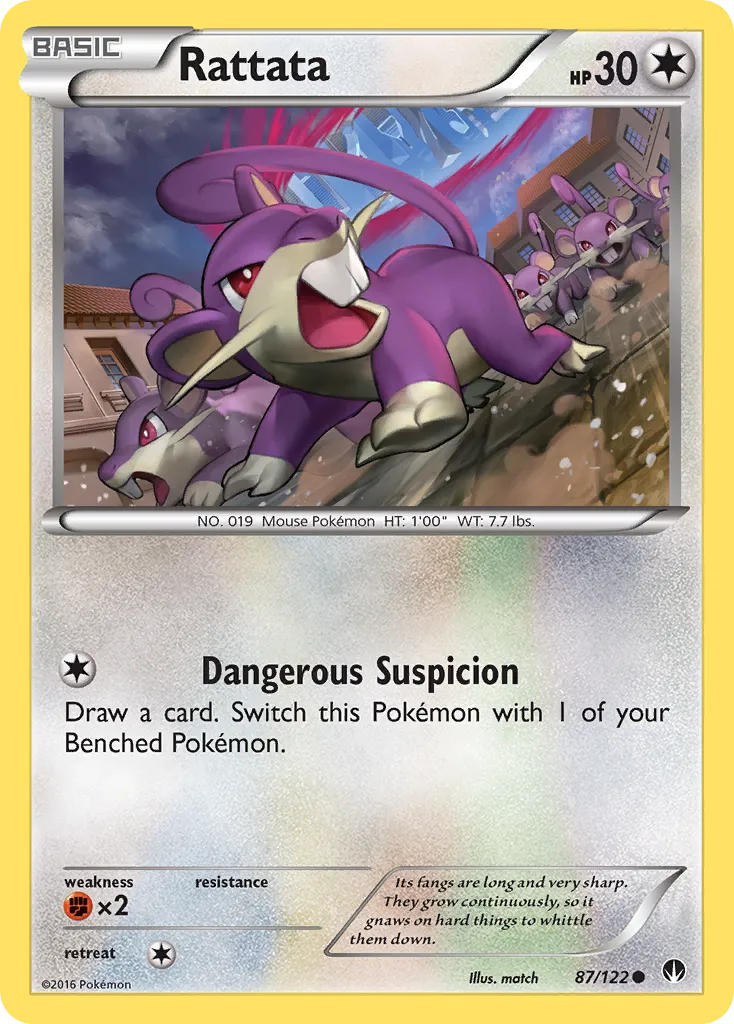 Rattata — XY - BREAKpoint — Pokémon