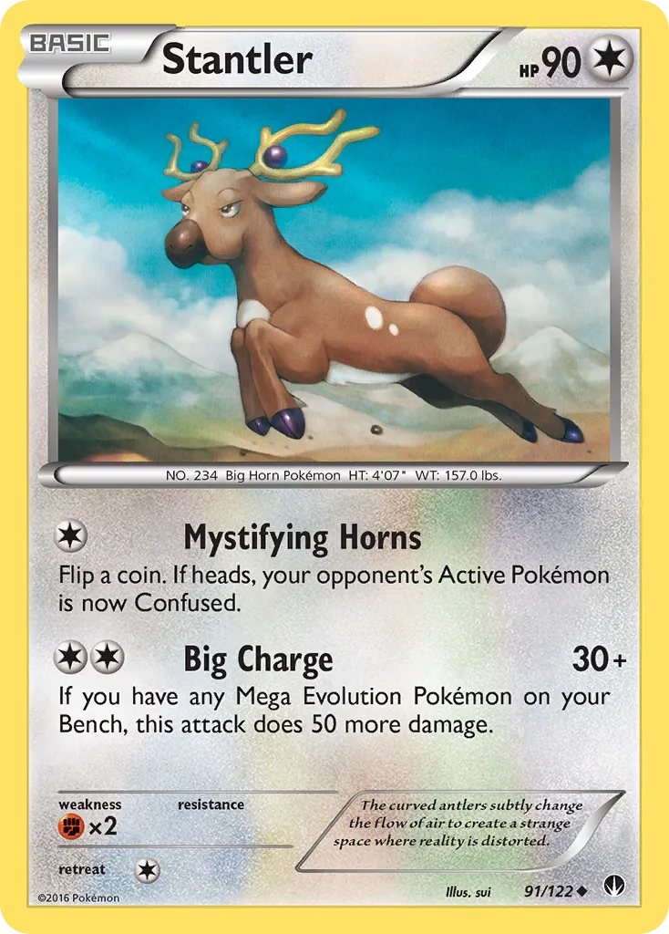 Stantler — XY - BREAKpoint — Pokémon