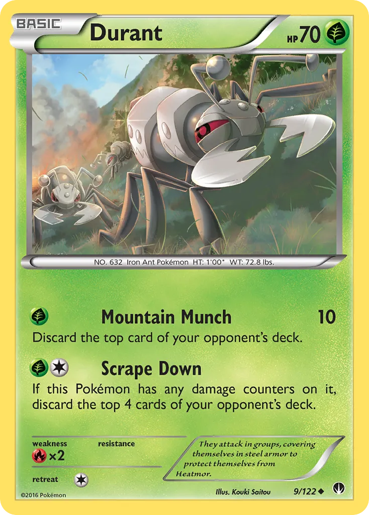 Durant — XY - BREAKpoint — Pokémon