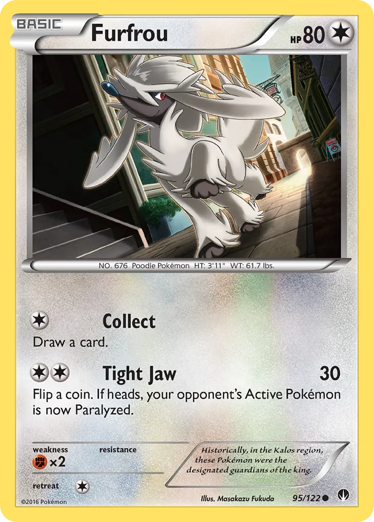 Furfrou — XY - BREAKpoint — Pokémon