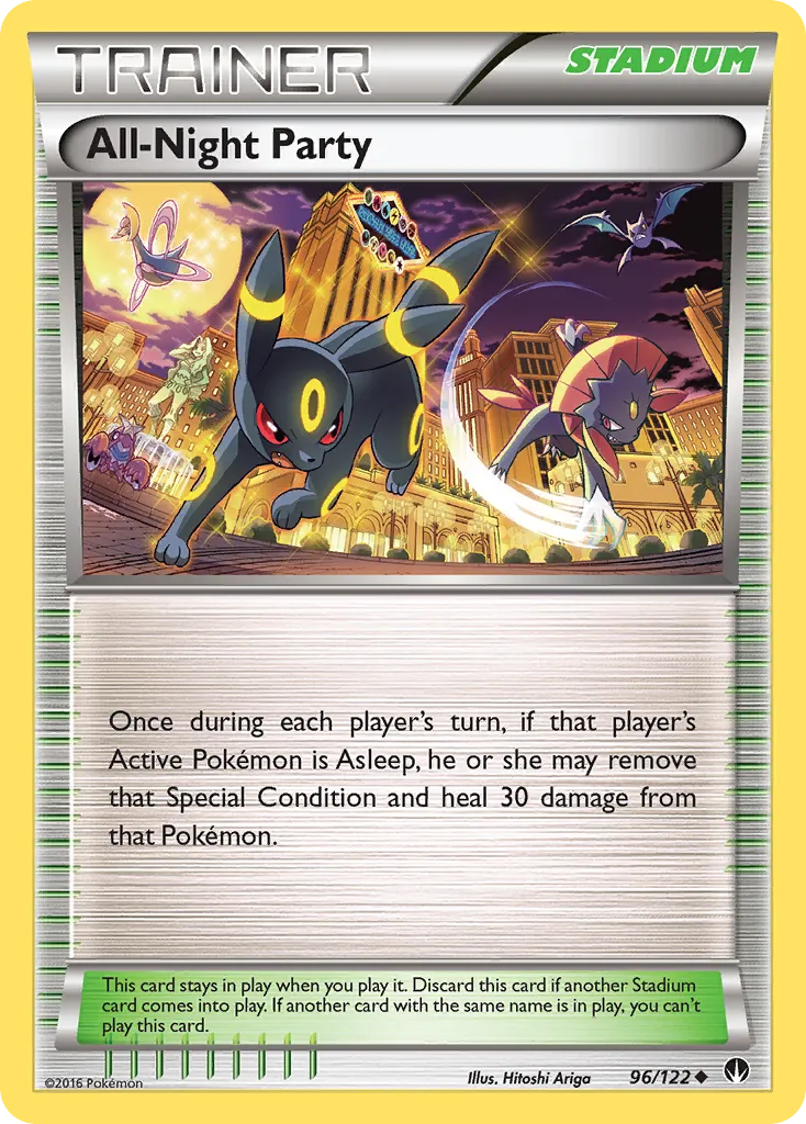 All-Night Party — XY - BREAKpoint — Pokémon