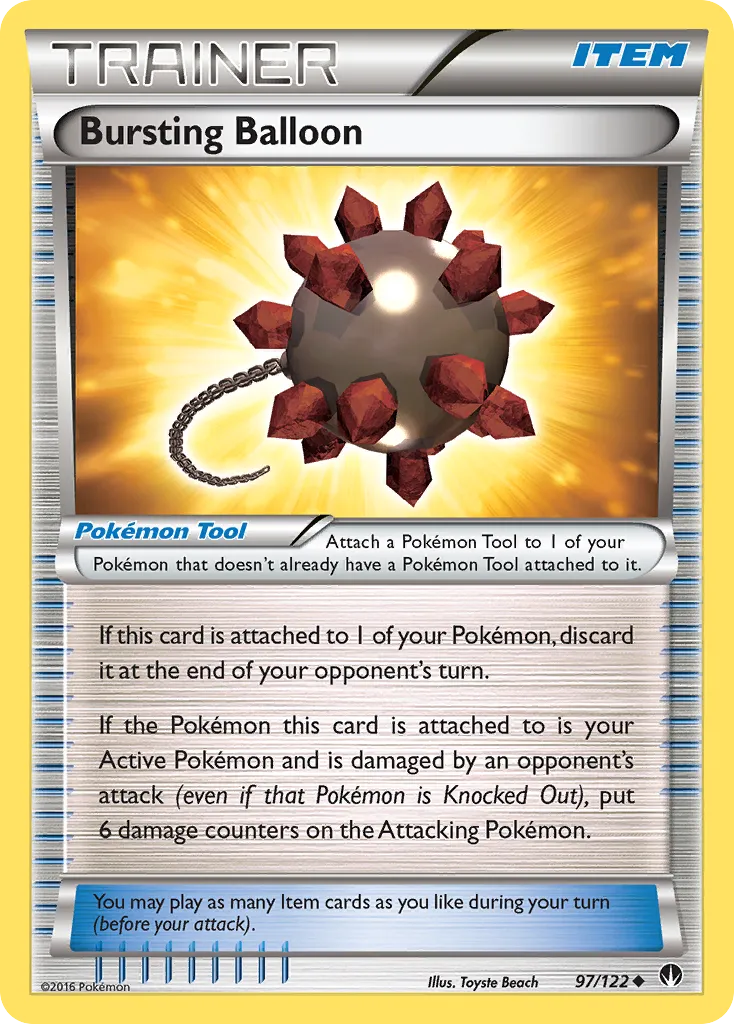 Bursting Balloon — XY - BREAKpoint — Pokemon