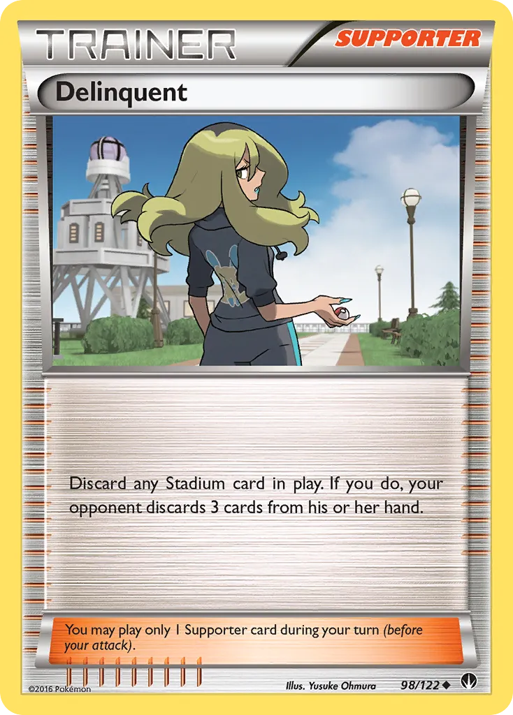 Delinquent — XY - BREAKpoint — Pokemon