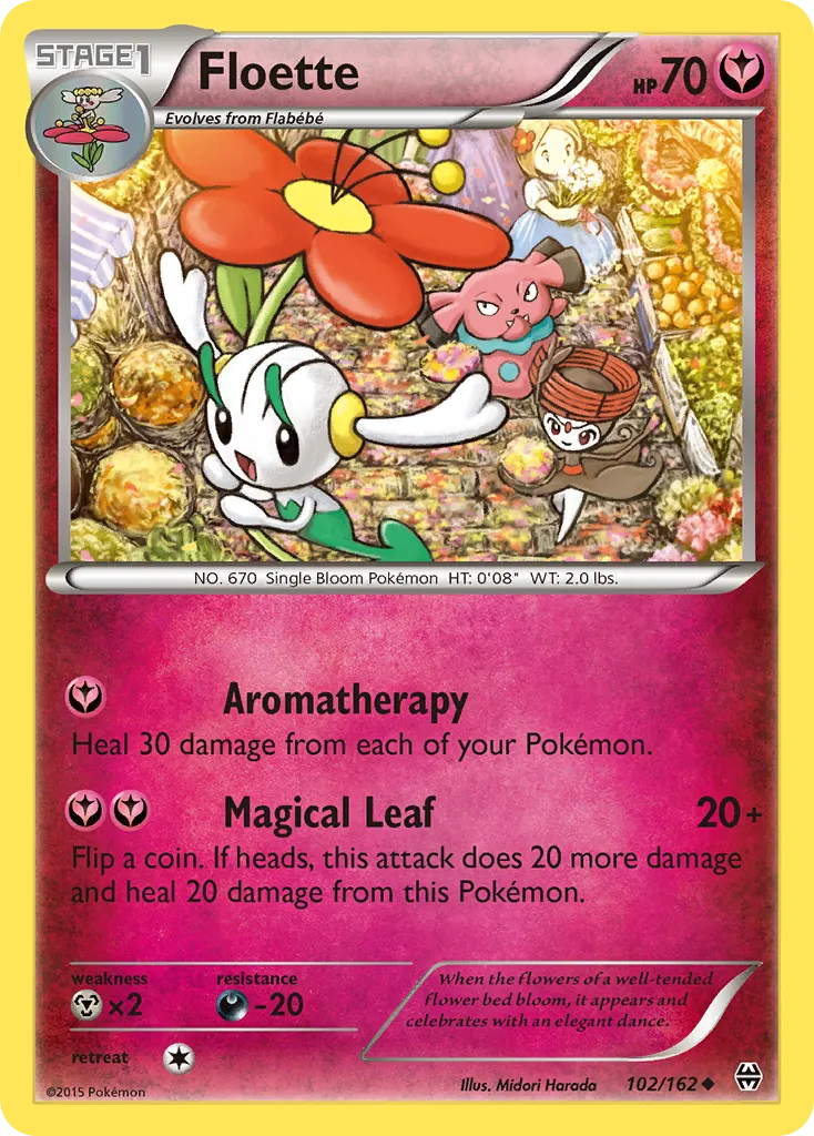 Floette — XY - BREAKthrough — Pokémon