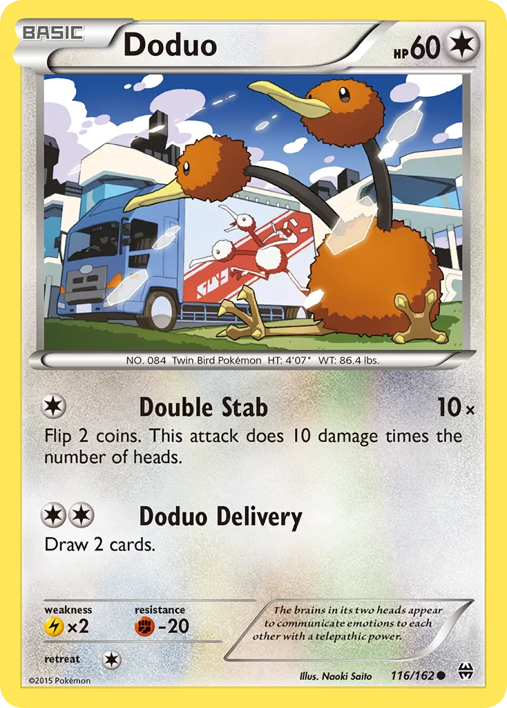 Doduo — XY - BREAKthrough — Pokémon