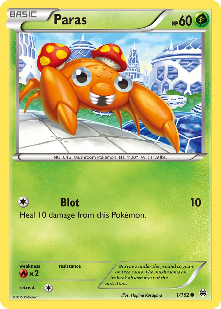 Paras — XY - BREAKthrough — Pokémon