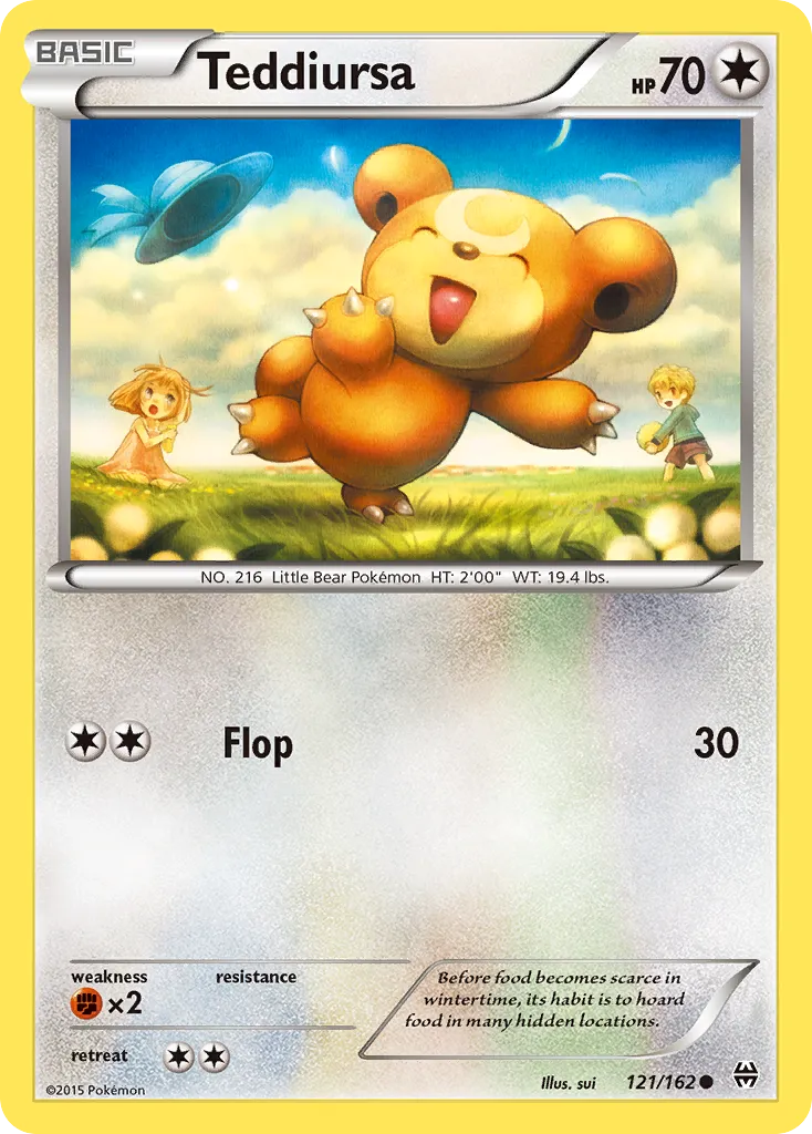 Teddiursa — XY - BREAKthrough — Pokémon