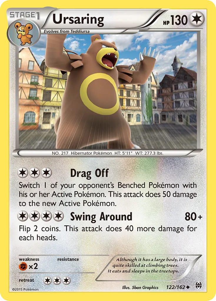 Ursaring — XY - BREAKthrough — Pokémon