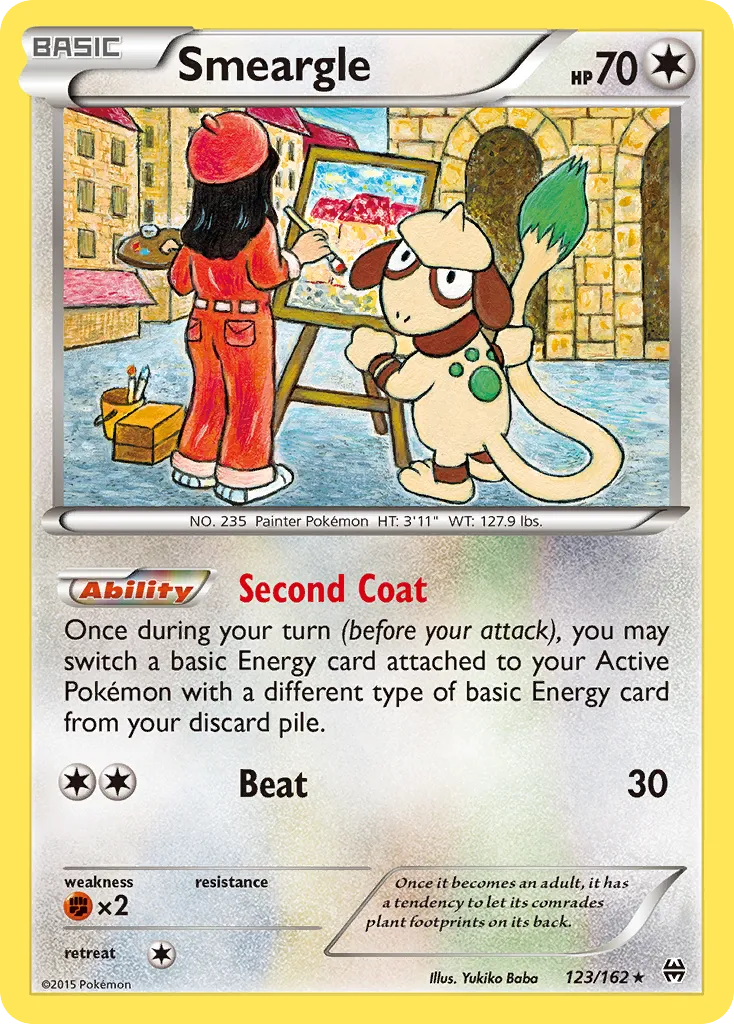Smeargle — XY - BREAKthrough — Pokemon