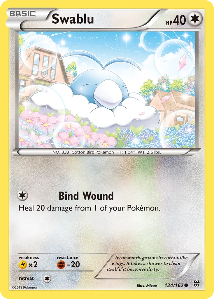 Swablu — XY - BREAKthrough — Pokemon