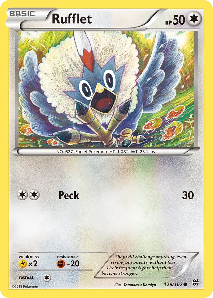 Rufflet — XY - BREAKthrough — Pokémon