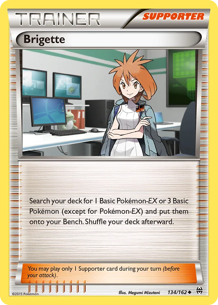 Brigette — XY - BREAKthrough — Pokémon