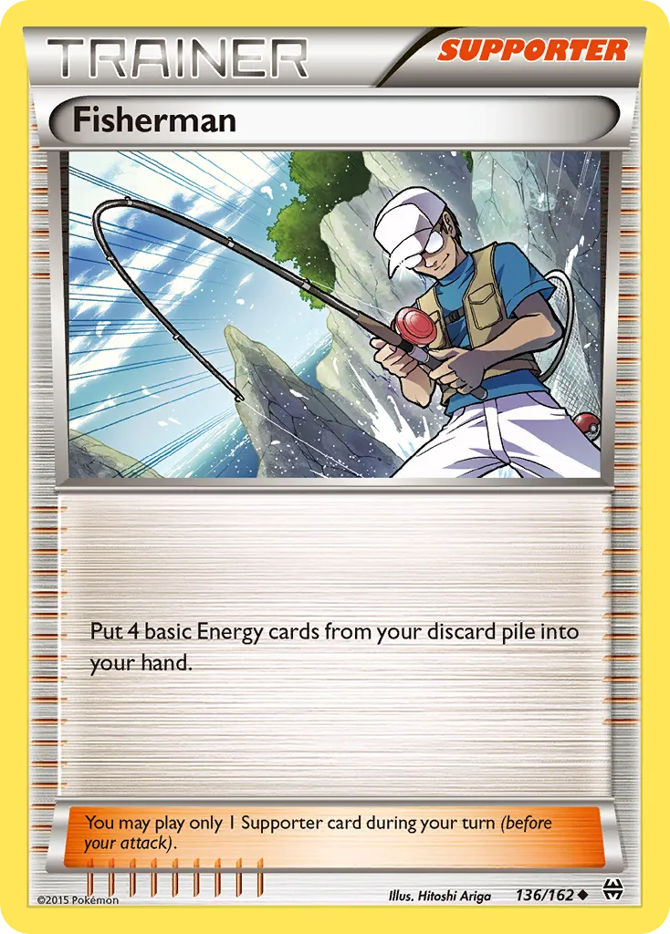 Fisherman — XY - BREAKthrough — Pokémon