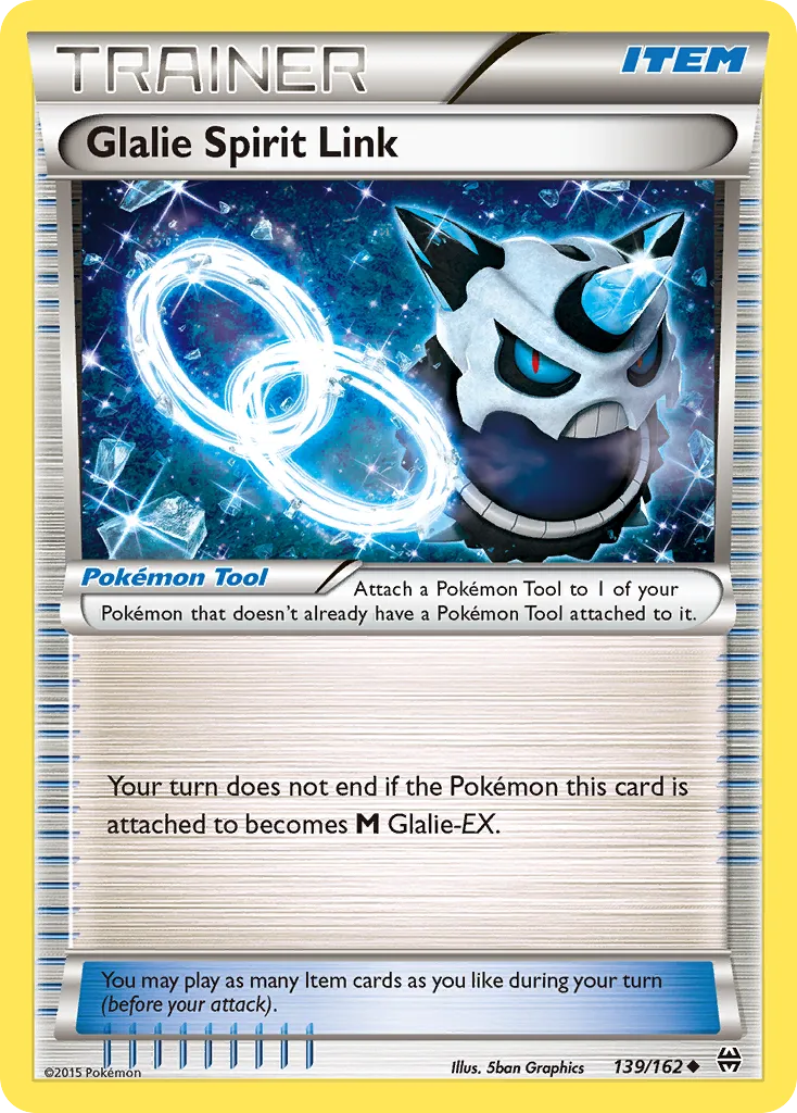 Glalie Spirit Link — XY - BREAKthrough — Pokémon