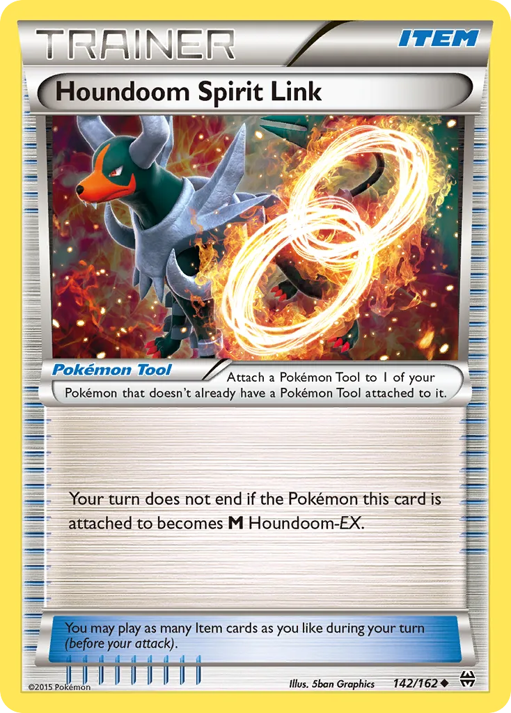 Houndoom Spirit Link — XY - BREAKthrough — Pokémon