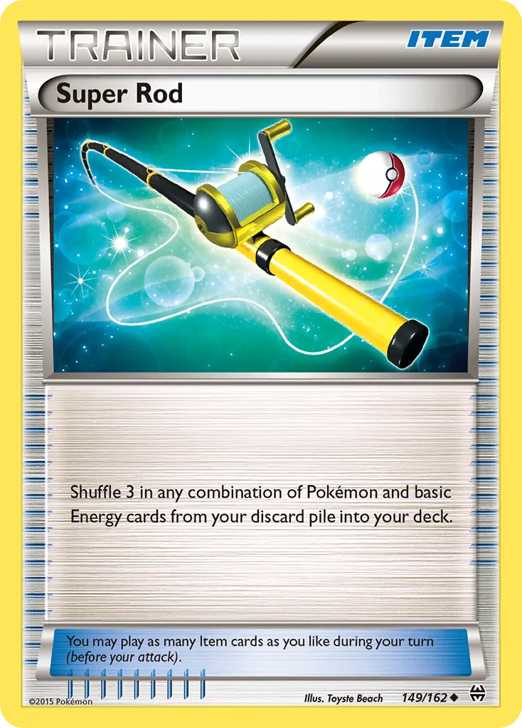 Super Rod — XY - BREAKthrough — Pokémon