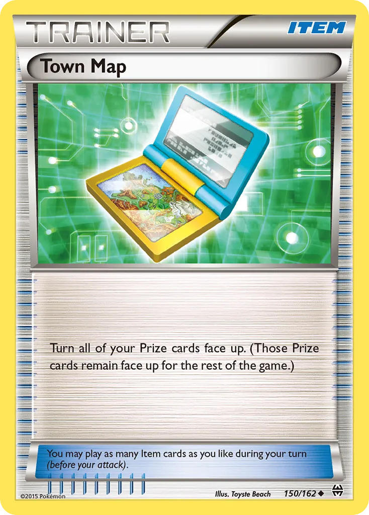 Town Map — XY - BREAKthrough — Pokemon