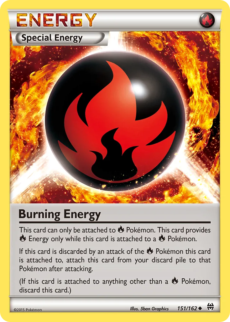 Énergie Combustion — XY - BREAKthrough — Pokemon