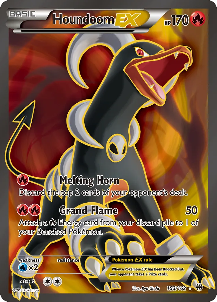 Houndoom EX — XY - BREAKthrough — Pokémon