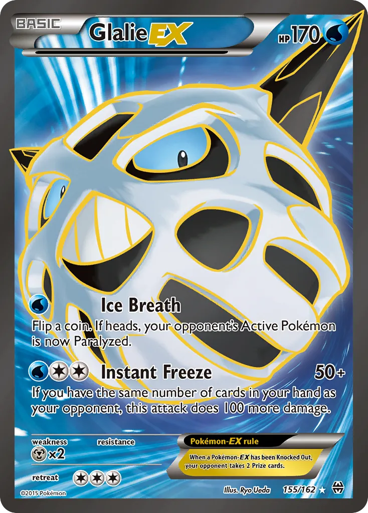 Glalie EX — XY - BREAKthrough — Pokémon
