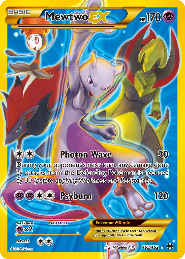 Mewtwo EX — XY - BREAKthrough — Pokemon