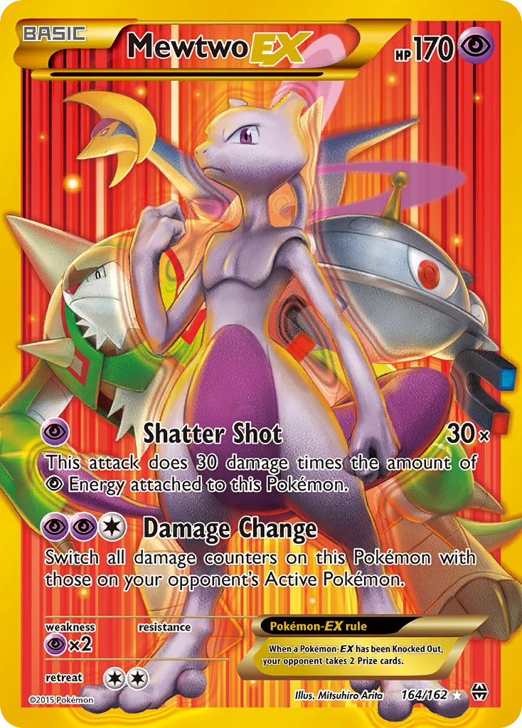 Mewtwo EX — XY - BREAKthrough — Pokemon