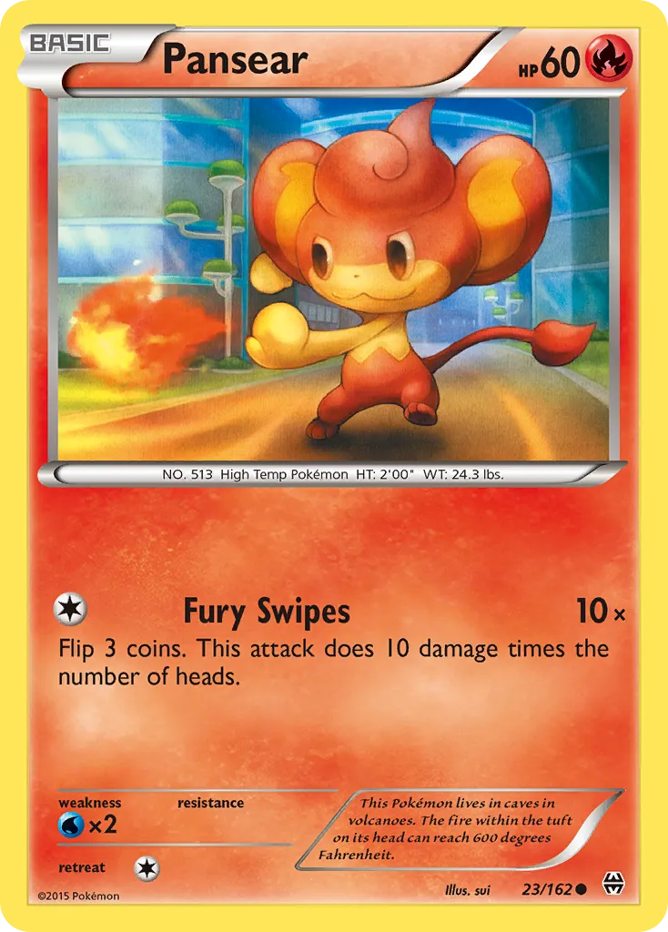 Pansear — XY - BREAKthrough — Pokémon