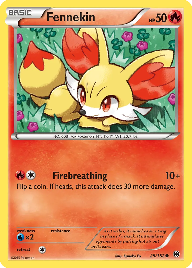 Fennekin — XY - BREAKthrough — Pokémon