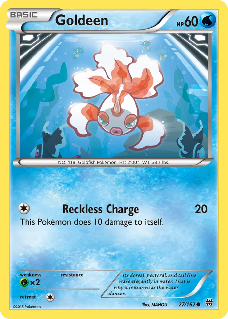 Goldeen — XY - BREAKthrough — Pokémon