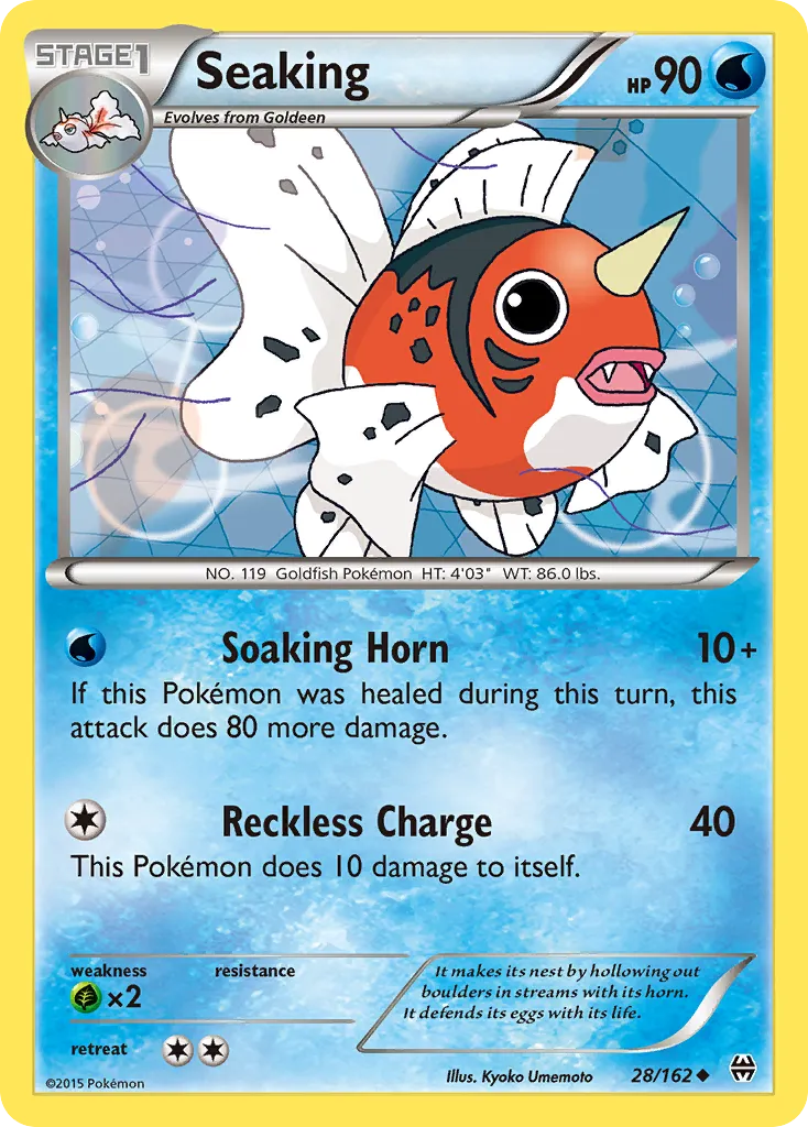Seaking — XY - BREAKthrough — Pokémon