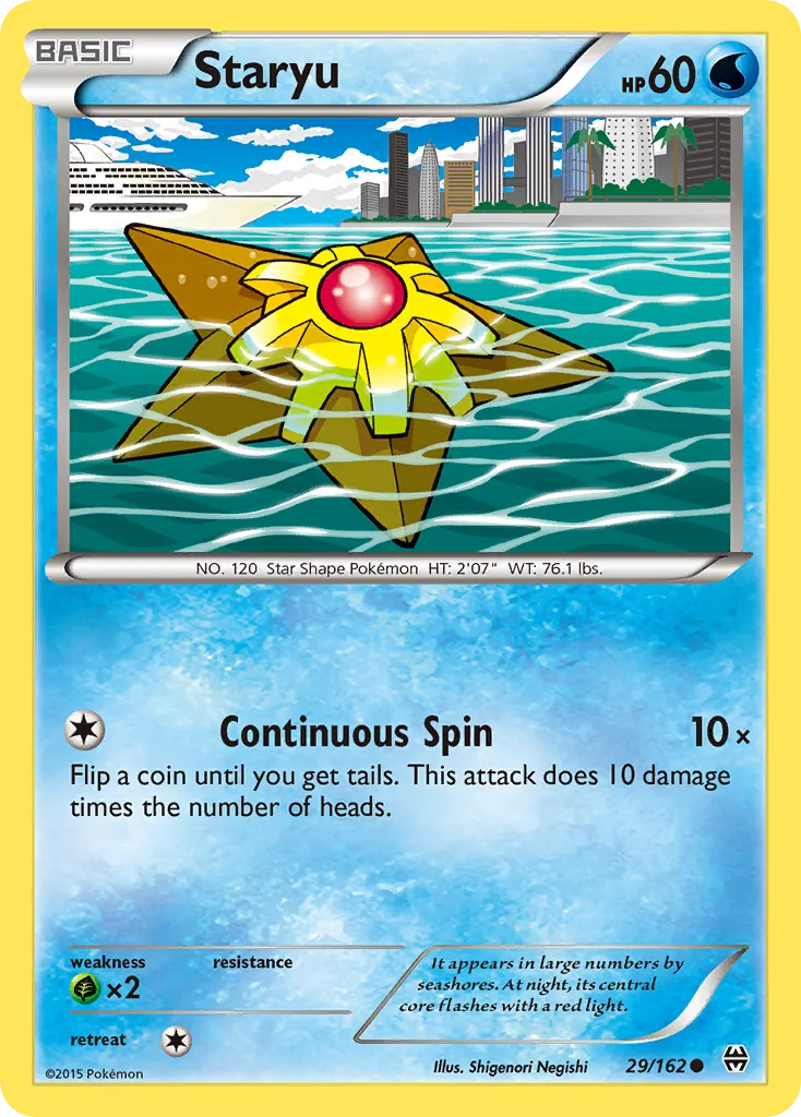 Staryu — XY - BREAKthrough — Pokémon