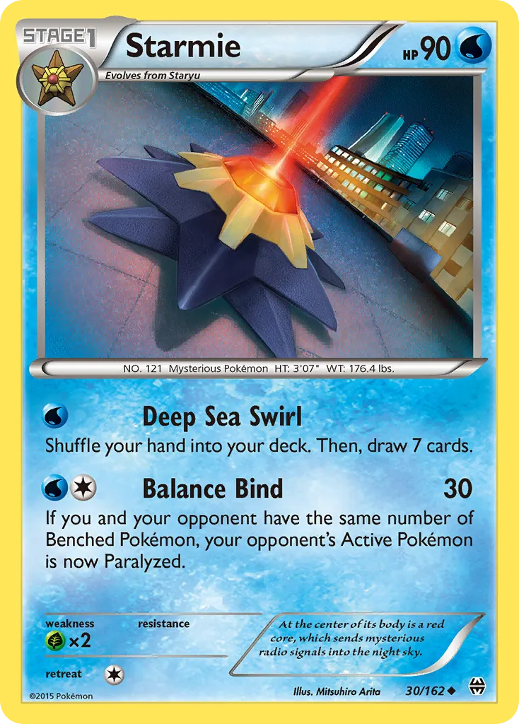 Starmie — XY - BREAKthrough — Pokémon